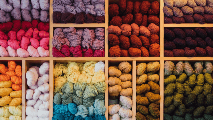 MITP Agency tips on how to be organised colour assortment of yarn
